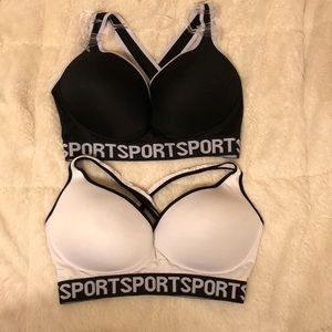 2 sports bras